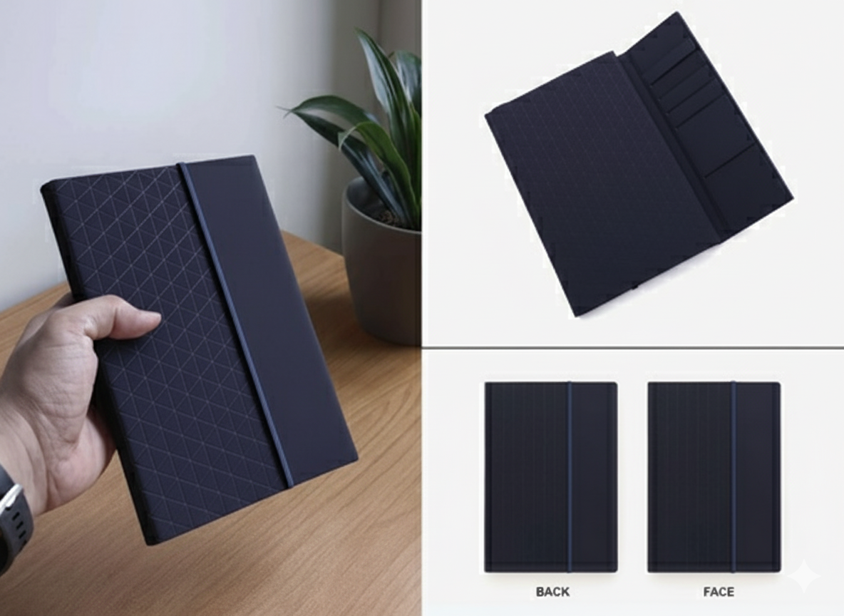 Premium Leather Notebook – Modern Design for Everyday Use