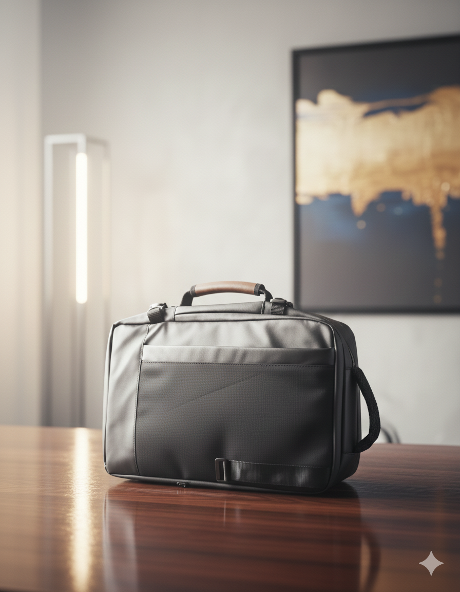حقيبة السفر الذكية – حقيبة متعددة الوظائف بحجم مناسب للسفر مع جيب لابتوب
