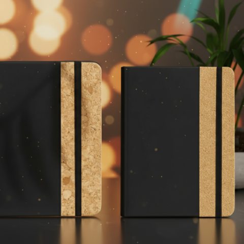 نوت بوك فلين أنيق – تصميم طبيعي ببساطة عصرية وصناعة صديقة للبيئة