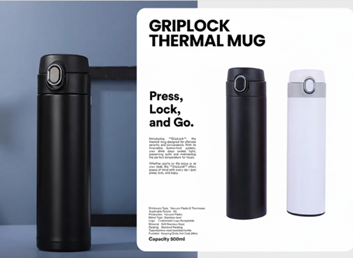 GripLock Thermal Mug: Your Perfect Everyday Companion