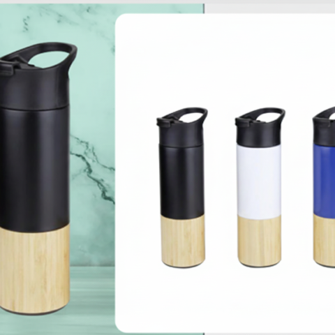 BAMBOOSTEEL – The Elegant Thermal Mug Blending Nature & Durability