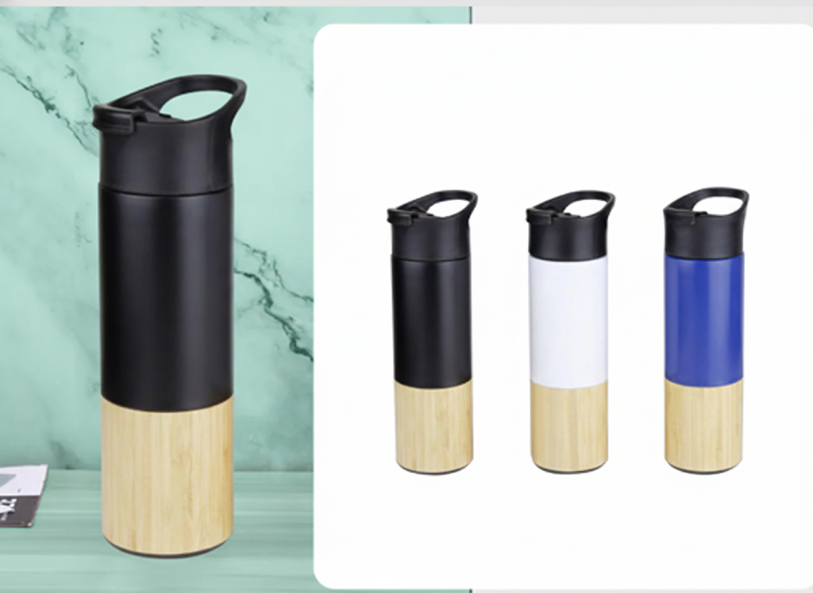 BAMBOOSTEEL – The Elegant Thermal Mug Blending Nature & Durability