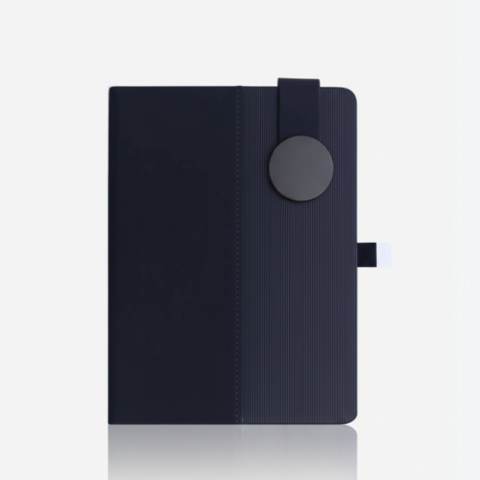 Premium Leather Notebook – Modern Design with Magnetic Closure
