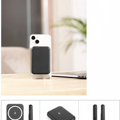 باور بانك لاسلكي ماج سيف متطور – طاقة مدمجة