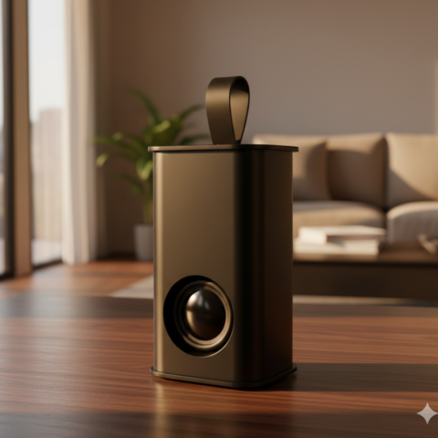 سبيكر بلوتوث محمول – مصنوع من الألومنيوم المعاد تدويره