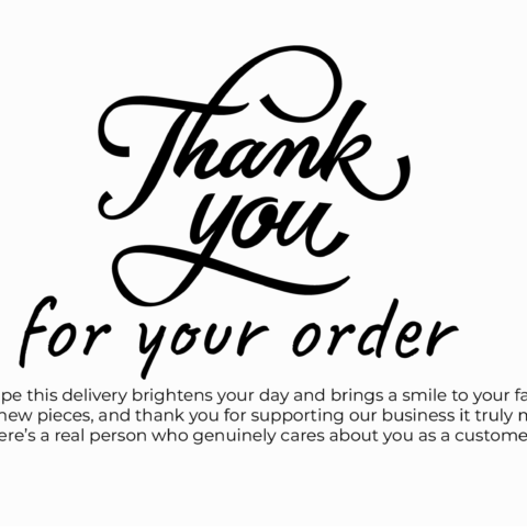 Premium Thank You Card Set – 100 Cards Gift Pack