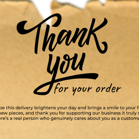 بطاقات شكر بريميوم في علبة – طقم 100 بطاقة ملاحظات أنيقة