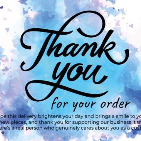 Premium Thank You Note Cards Set – 100 High-Quality Cards