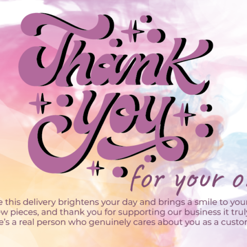 Luxury Thank You Note Cards Set – 100 Premium Cards