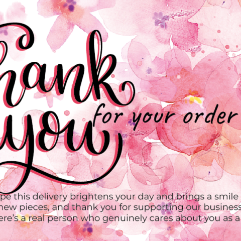 طقم بطاقات شكر بريميوم – عبوة هدايا 100 بطاقة