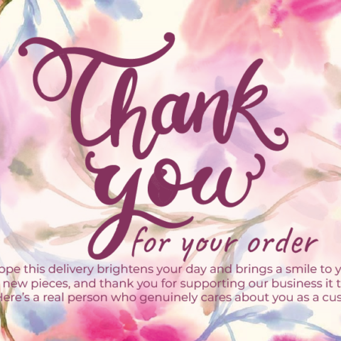 Premium Thank You Note Cards Set – 100 High-Quality Cards