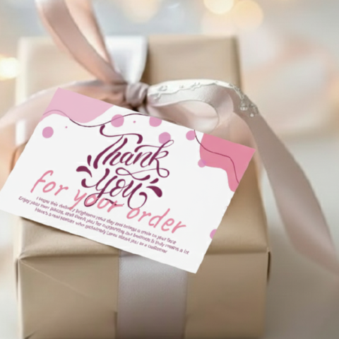 Premium Thank You Note Cards Set – 100 High-Quality Cards